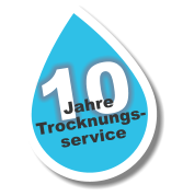10  Jahre Trocknungs-service