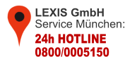 LEXIS GmbHService München: 24h HOTLINE 0800/0005150