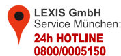 LEXIS GmbHService München: 24h HOTLINE 0800/0005150